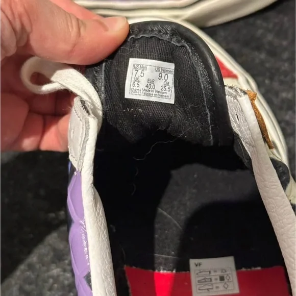 Vans Old Skool 36 Unisex Multicoloured Checkered Sneakers - Picture 2 of 3